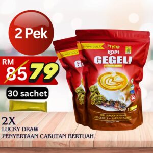 2 PEK KOPI GEGELI